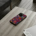 thumbnail image 2 of DistinctInk Clear Hybrid Case for Apple iPhone 15 Pro Max (6.7" Screen) - Whimsical Blooms: Hand-drawn Cartoon Flowers - Wireless Charging Compatible, 2 of 8