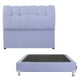 thumbnail image 1 of Box Base Cama Queen Size + Cabecera Nube Lila Dicasa  Lily, 1 of 8
