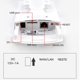 thumbnail image 4 of Enrutador WiFi Enrutador Inalámbrico 4G LTE con Ranura para Tarjeta SIM 2 Antenas Enrutadores de Punto de Acceso WiFi Móviles Inalámbricos Desbloqueados Profesionales de, 4 of 8