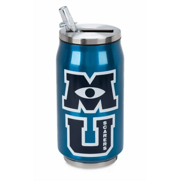 Disney Parks Monsters University Stainless Steel Tumbler with Straw New With Tag