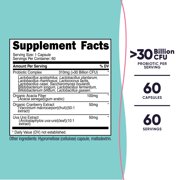 Nutricost Probiotic for Women 30 Billion CFU, 60 Capsules - Complex with Acacia Fiber, Uva Ursi & Cranberry Extract, Non-GMO & Gluten Free