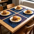 thumbnail image 5 of 4th of July Placemats Set of 4, Patriotic American Flag Table Mats, Independence Day Red White Blue Washable Heat Resistant Place Mats for Dining Table Kitchen Decor, 5 of 6