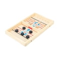 thumbnail image 2 of Juego de disco rápido de madera Juegos familiares de madera Juego de mesa familiar para interiores y exteriores Ajedrez 342x20x27cm, 2 of 9