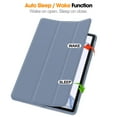thumbnail image 2 of Dteck Folio Flip Case for Samsung Galaxy Tab S9 11 Inch with Built-in S Pen Holder - Slim Stand Smart Cover with Auto Sleep/Wake Multi-Angle Viewing Protective Case, Purple, 2 of 8