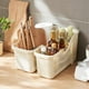 thumbnail image 4 of Kitchen Storage Basket with Wheel, Household Plastic Snack Toy Storage, Kitchen Cabinet Storage Box, 4 of 5