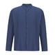 thumbnail image 3 of Blusa y camisa de manga larga con cuello alto para hombre, estilo casual, a la moda, con cuello en V y mangas, transpirable, de poliéster., 3 of 5
