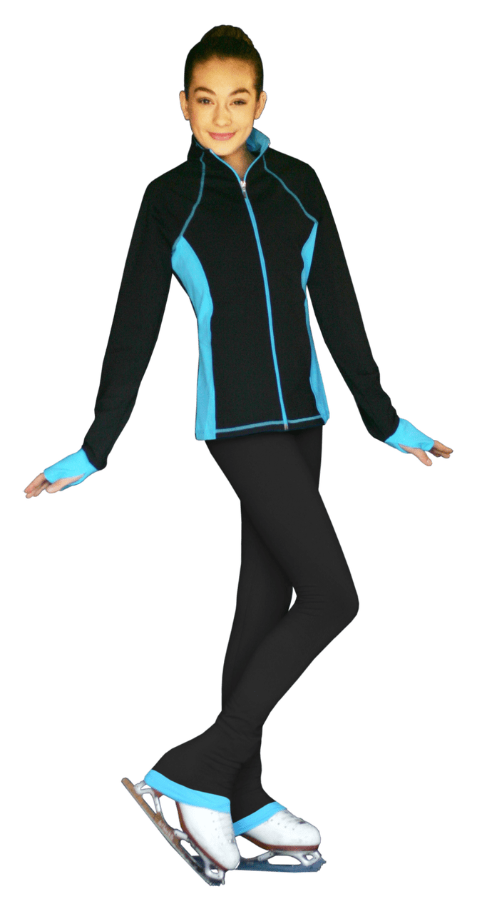 Chloe Noel JS792 Color Contrast Elite Figure Skating Jacket