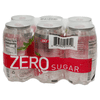 Okfrut Zero Sugar Sparkling Water, Strawberry Flavor, 11.8 fl oz, 6 pack, Shelf Stable