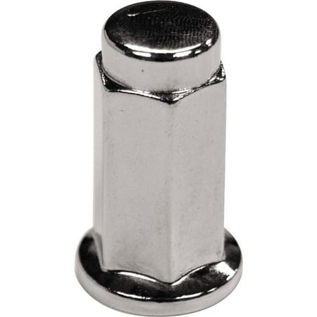 magicycle ocelot, Chrome Ocelot 3/8-24 Flat Lug Nut – 847-0026,
