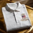 thumbnail image 2 of 250 Anniversary USA Shirt Men's Retro 250th United States Flag Print Polo Shirts Patriotic Shirts for Men, 2 of 6
