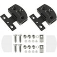thumbnail image 1 of Glass Door Hinge Cupboard Display Cabinet Gate Clamp Furniture Hardware, 1 of 4