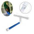 thumbnail image 2 of WHAMVOX Bird Shower Suction Mounting Bird Perch Stand Blue PVC Bathing 1Pcs, 2 of 8