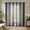 Black, variant on OVZME Cyan Blue Ombre Print Crushed Sheer Curtains 84 Inch 2 Panels, Light Filtering Window Drapes for Living Room Bedroom, Rod Pocket, Each 42Wx84L Inch