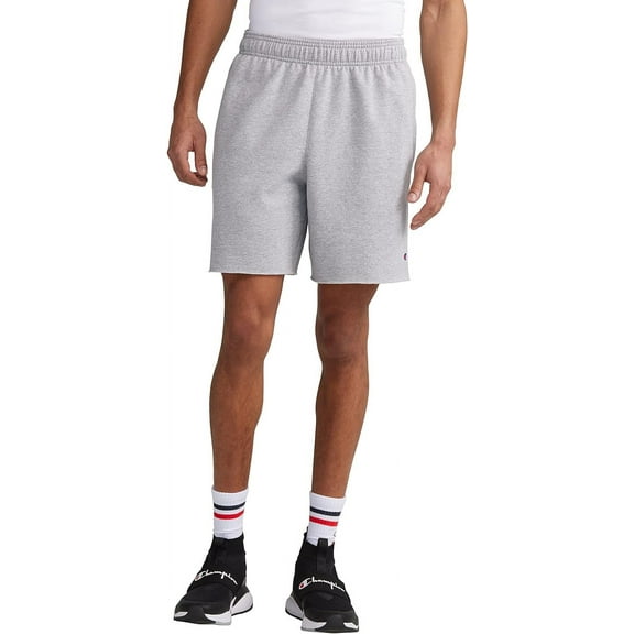 Champion Men's Shorts, Powerblend, Fleece Midweight Shorts, Athletic Shorts with Pockets, 7", XXL