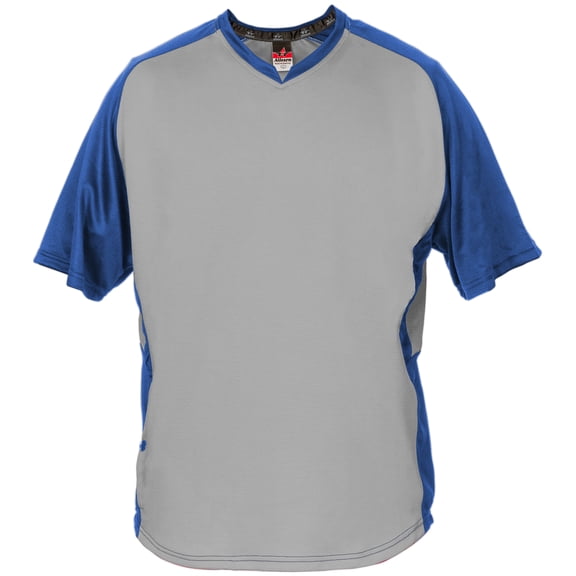 Alleson Athletic 590BBL Adult Cage Batter's Jacket - Royal Gray