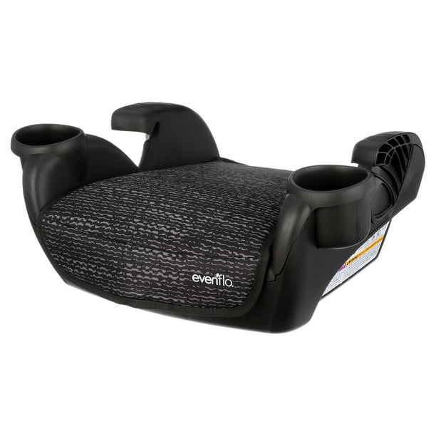 Evenflo GoTime No Back Booster Car Seat (Static Black)