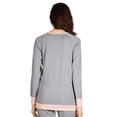 thumbnail image 5 of MeMoi Women's All Day Lounge Lightweight Raglan Pullover - Womens - Female, 5 of 6