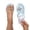 slippers 106#White, variant on oqasdz Slippers for Women Thong Strap On Flip Flops Sandals Soft Sole Jelly Casual Slippers for Versatile Summer Beach Outdoor,White