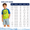 thumbnail image 7 of iXtreme Boys Rash Guard Set - 2 Piece UPF50+ Quick Dry Short Sleeve Swim Shirt & Swim Trunks for Boys, 7 of 7