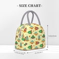 thumbnail image 2 of Balery Colorful Outer Space Bolsa de Almuerzo para Mujeres, Caja de Almuerzo, Bolsa de Almuerzo Pequeña Impermeable, Tote de Almuerzo Reutilizable con Gran Capacidad, 2 of 6
