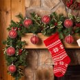 thumbnail image 4 of 1PC Christmas Ball, 2.76 in Sequin Pearl Christmas Ball Ornaments, Christmas Tree Decorations, Christmas Indoor Outdoor Decorations, Hanging Baubles for Xmas Tree, Wreath & Holiday (Red), 4 of 6