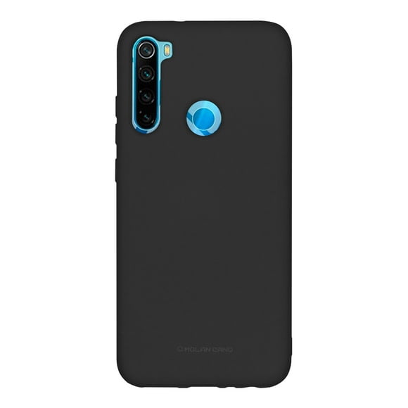 Funda Soft Jelly Molan Cano para Xiaomi Redmi Note 8 Negro