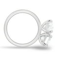 thumbnail image 5 of ESTE ORIGIN 4Ct Toi Et Moi Ring - Pear & Emerald Cut Lab-Grown Diamond Engagement Ring in 10K White Gold Two Stone Ring for Women, US 10.5., 5 of 9