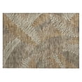 thumbnail image 2 of Addison Rugs Chantille Indoor/Outdoor Transitional Floral Brown Washable Rectangle Rug, 1'8" x 2'6", 2 of 6