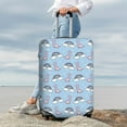 thumbnail image 4 of Uemuo Rainbow Dinosaur Printed Washable Luggage Cover - Fashion Suitcase Protector Fits 18-32 Inch Luggage -Small, 4 of 9