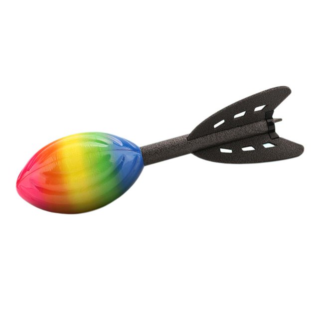 Juguete de cohete que lanza a mano Juguete de Rainbow Espuma Mano Lanzamiento Cohete Niños Al Trabajos Equipo Industrial Materiales Escolar Fanmusic Juguete de cohete que lanza a mano