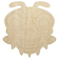 thumbnail image 1 of Cute Bee Mad Grumpy Wood Shape Unfinished Piece Cutout Craft DIY Projects - 4.70 Inch Size - 1/8 Inch Thick, 1 of 7