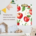 thumbnail image 4 of FORMRS Acrylic Clipboard with Low Profile Clip Standard A4 Letter Size, 12.5" x 9", White Apple Pattern, 4 of 8