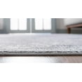 thumbnail image 4 of Rugs.com Oregon Collection Rug – 7 Ft Round Gray Low-Pile Rug Perfect For Kitchens, Dining Rooms, 4 of 8