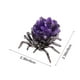 thumbnail image 3 of Decoraciones de Halloween, adornos de Halloween, regalos de Halloween, cristal natural, amatista, grava, cristal blanco, decoración de escritorio, regalo de Halloween, araña de cristal único de plásti, 3 of 6
