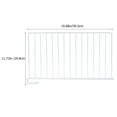 thumbnail image 2 of WRITWAA Closet Shelf Divider White Iron Material for Home Organization and Storage, 2 of 8