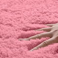 thumbnail image 6 of PoyoKee 3pcs Soft Bathroom Rugs, Memory Foam Bath Mat, Non-Slip Absorbent Bathroom Rug for Laundry, Bath Mats Home Decor, 15"x31", Pink, 6 of 8