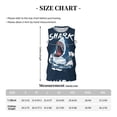 thumbnail image 4 of Honeii Shark print basktball shirt for men and women, Unisex basketball jersey for Theme party-4X-Large, 4 of 6