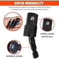 thumbnail image 3 of Amdohai Flexible Drill Bit Extension Hex Shank Kit, Universal Socket Wrench Tools, 105° Right Angle Drill, 3 of 8