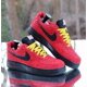 thumbnail image 3 of Ni&ke Air Force 1 Low Miami Heat 2014 Men’s Size 12 Red Paisley Custom 488298-617, 3 of 6