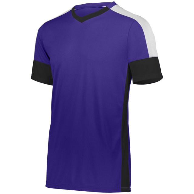 Maillot de Soccer Jeunesse Wembley L Violet/noir/blanc