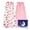 Cherry&pink, variant on 2 Pack-1.0 Tog All-season-use Baby Sleep Sack 6-12 Months 100% Cotton Soft Breathable Sleeping Bag 2-Way Zipper Wearable Blanket Toddler Sleep Sack