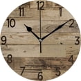 thumbnail image 1 of Modern Simple Wall Silent Clock Vintage Mid-Century Style Design for Living Room Bedroom Decor, 1 of 7