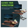 Standing Desk Converter 37 Inch Adjustable Sit to Stand Up Desk