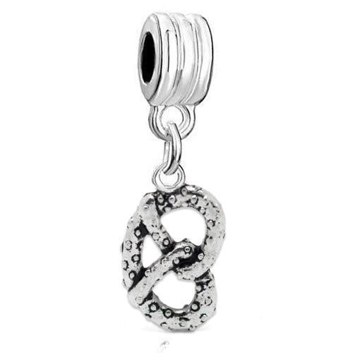 Pretzel Charm Bead