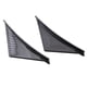 thumbnail image 4 of Alerones triangulares de aleta de tiburón para parachoques trasero de coche 4 Uds estilo c Abanopi Alerones de parachoques trasero, 4 of 7
