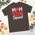 thumbnail image 2 of Mom Son Squad Mother's Day Mommy Motherhood Quote Graphic classic tee (Dark Chocolate, XL), 2 of 4