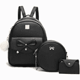 thumbnail image 1 of Kit Mochila Moda Casual Malubero 3 Piezas Negro, 1 of 3