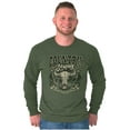thumbnail image 5 of Country Western Bull Animal Skull Long Sleeve TShirt Men Women Brisco Brands S, 5 of 6