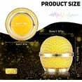 thumbnail image 3 of 4PCS Golden Mic Grille Replacement, Mesh Microphone Grill Head for Sm58 Wireless Microphone & Wired Mics, Performance Plus Microphones Replacement Universal Screen Fits for SM58 SM58S Beta58a, 3 of 4