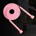 thumbnail image 2 of Cuerda para saltar Sunnimix cuerda de longitud para entrenamiento de adultos Fitness ejercicio Rosa, 2 of 4